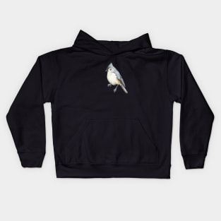 Tufted Titmouse Kids Hoodie